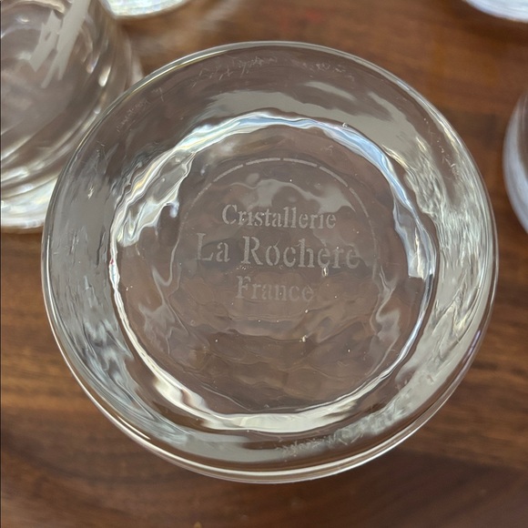 Cristallerie La Rochere, France- Set of 6 Lowballs - Picture 8 of 11